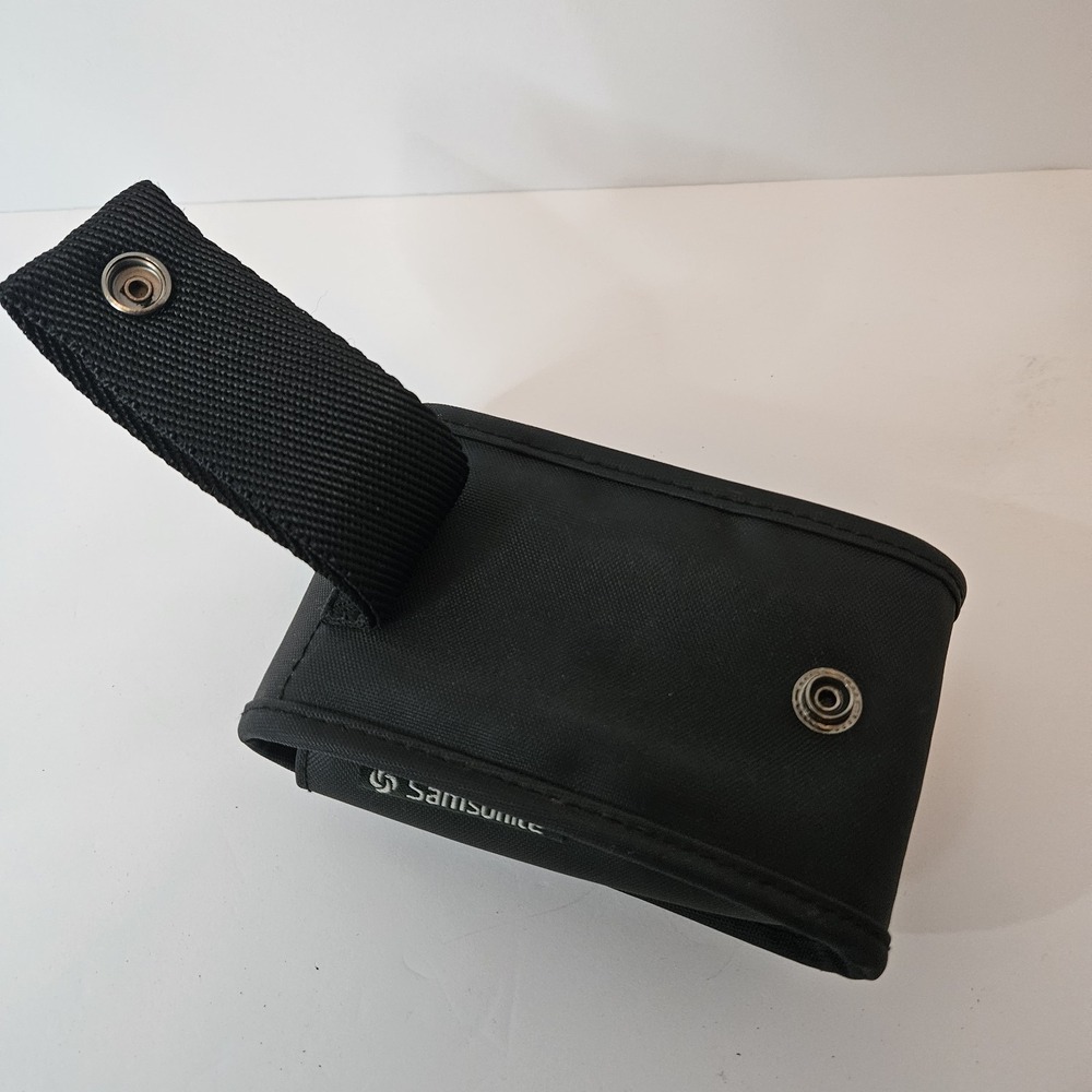 Vintage Samsonite Small Camera Bag Snap Closure Fabric Loop Durable Belt Attach